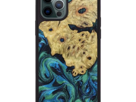 iPhone 12 Pro Max Wood+Resin Phone Case - Calum (Artist Pick, 616183) Supply