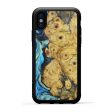 iPhone Xs Wood+Resin Phone Case - Juelz (Blue, 615482) Hot on Sale