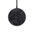 Circle ResinArt Wireless Charger - Chanel (Pure Black, 615631) Online Sale