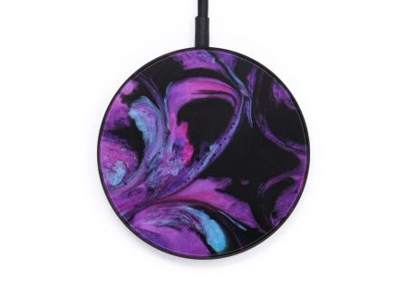 Circle ResinArt Wireless Charger - Judi (Purple, 614861) Discount