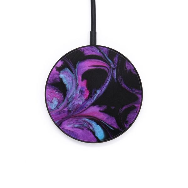 Circle ResinArt Wireless Charger - Judi (Purple, 614861) Discount