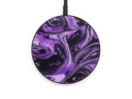 Circle ResinArt Wireless Charger - Gwen (Purple, 614600) on Sale