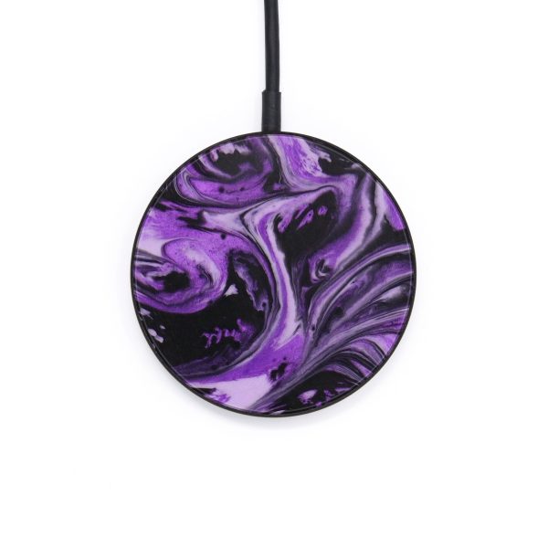 Circle ResinArt Wireless Charger - Gwen (Purple, 614600) on Sale