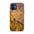 iPhone 12 Wood+Resin Live Edge Phone Case - Claud (Metallic, 615833) Online Sale