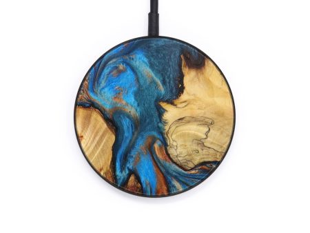 Circle Wood+Resin Wireless Charger - Danita (Artist Pick, 615653) Sale