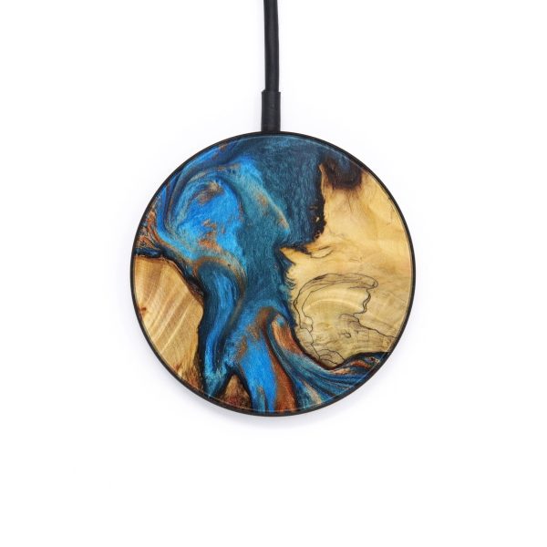 Circle Wood+Resin Wireless Charger - Danita (Artist Pick, 615653) Sale