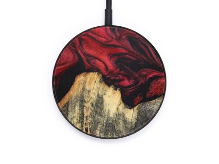 Circle Wood+Resin Wireless Charger - Terri (Artist Pick, 615652) Cheap