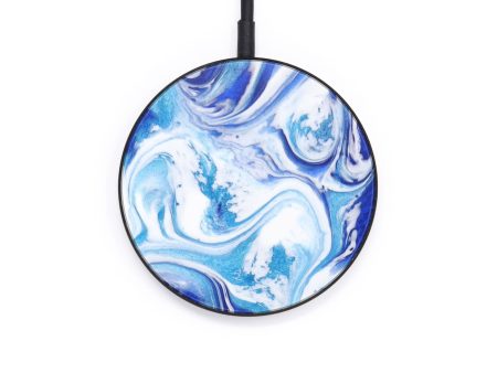 Circle ResinArt Wireless Charger - Anfernee (Blue, 615638) Discount