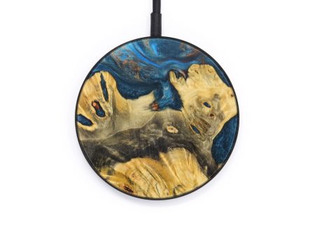 Circle Wood+Resin Wireless Charger - Josiah (Artist Pick, 615655) Sale