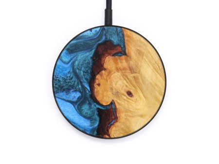 Circle Wood+Resin Wireless Charger - Weston (Artist Pick, 615657) Discount