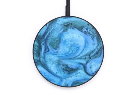 Circle ResinArt Wireless Charger - Estrella (Blue, 615639) Online now