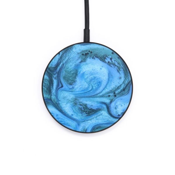 Circle ResinArt Wireless Charger - Estrella (Blue, 615639) Online now