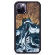 iPhone 11 Pro Max Wood+Resin Phone Case - Tamra (Blue, 615068) Online Sale