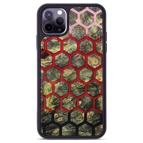 iPhone 11 Pro Max Wood+Resin Phone Case - Bertram (Pattern, 616754) Supply