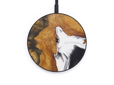 Circle Wood+Resin Wireless Charger - Efrain (Artist Pick, 614932) Online Hot Sale