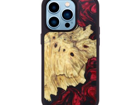 iPhone 14 Pro Wood+Resin Phone Case - Abril (Artist Pick, 615618) Online now