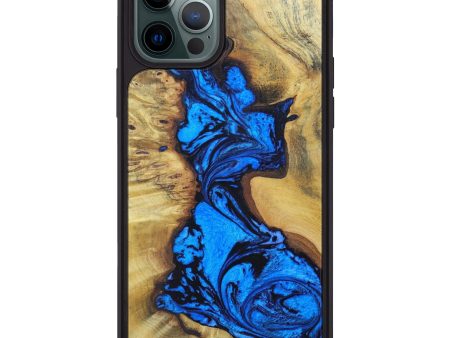 iPhone 12 Pro Max Wood+Resin Phone Case - Aleta (Artist Pick, 615629) Hot on Sale