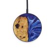 Circle Wood+Resin Wireless Charger - Jaydin (Dark Blue, 612521) Cheap