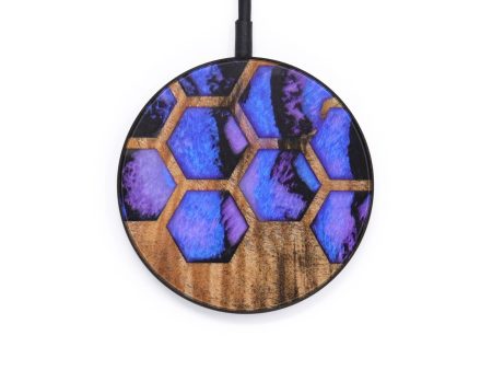 Circle Wood+Resin Wireless Charger - Toya (Pattern, 610192) Online