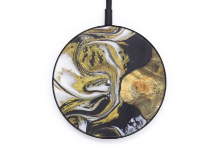 Circle Wood+Resin Wireless Charger - Maryanne (Artist Pick, 611884) Fashion