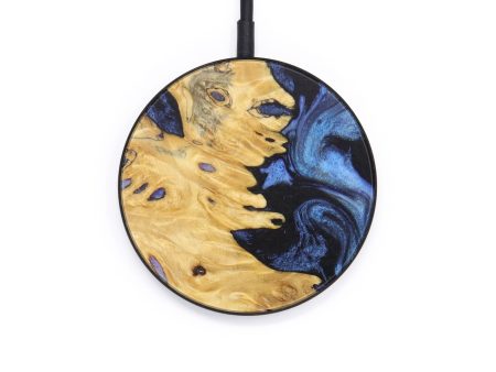 Circle Wood+Resin Wireless Charger - Errol (Artist Pick, 616376) Hot on Sale