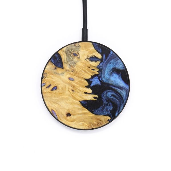 Circle Wood+Resin Wireless Charger - Errol (Artist Pick, 616376) Hot on Sale