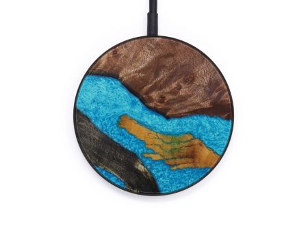 Circle Wood+Resin Wireless Charger - Walker (Artist Pick, 611208) Online Sale