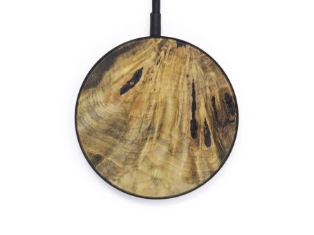 Circle Burl Wood Wireless Charger - Mitchel (Buckeye Burl, 612494) For Cheap