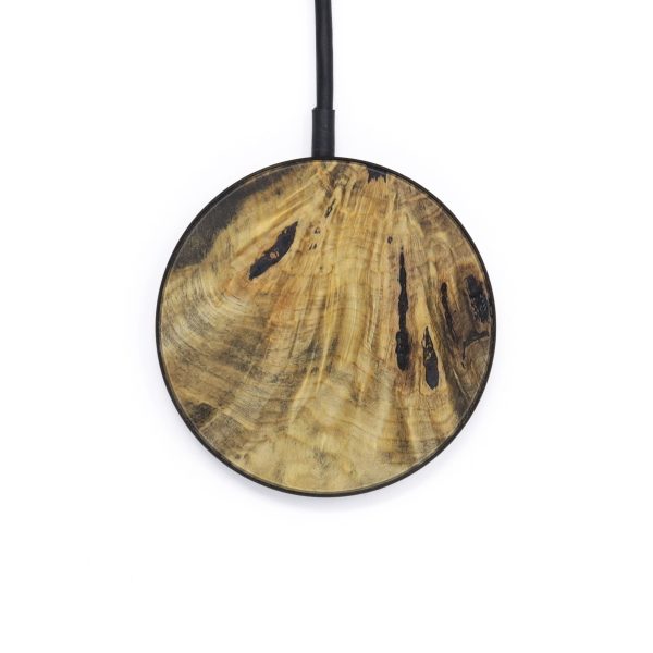 Circle Burl Wood Wireless Charger - Mitchel (Buckeye Burl, 612494) For Cheap