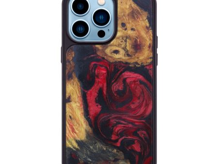 iPhone 14 Pro Max Wood+Resin Phone Case - Adrienne (Artist Pick, 612221) Supply