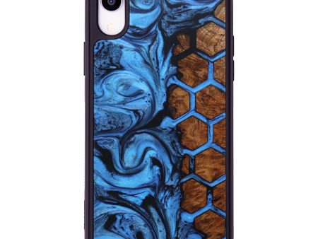 iPhone Xr Wood+Resin Phone Case - Charlie (Pattern, 615904) Sale