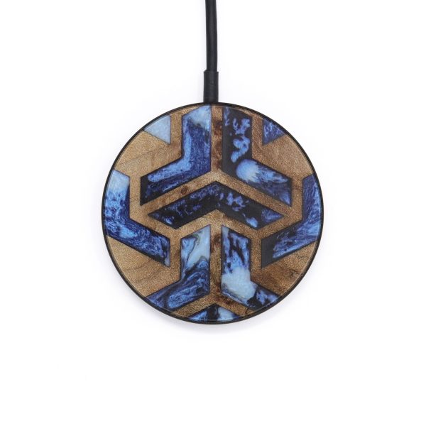 Circle Wood+Resin Wireless Charger - Lane (Pattern, 611759) Online