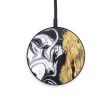 Circle Wood+Resin Wireless Charger - Armani (Black & White, 616363) Discount