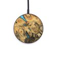 Circle Wood+Resin Wireless Charger - Cecile (Buckeye Burl, 610173) Supply