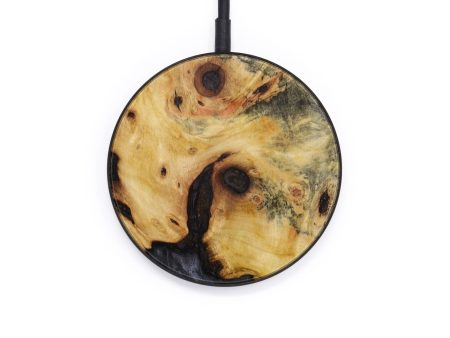 Circle Burl Wood Wireless Charger - Shawna (Buckeye Burl, 612498) Supply