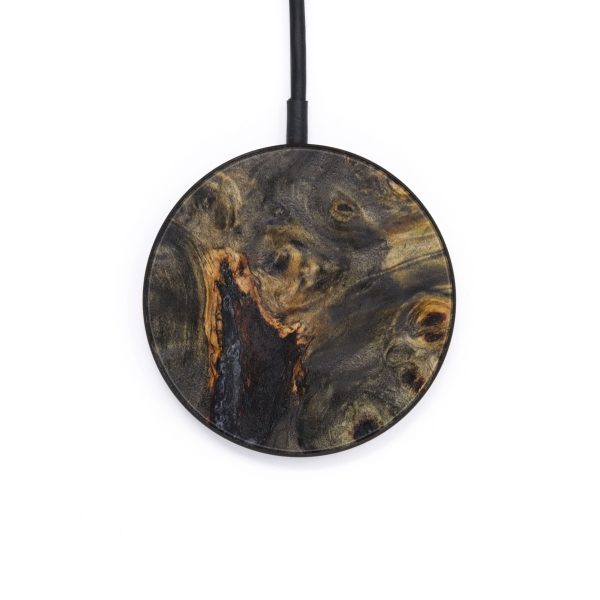 Circle Burl Wood Wireless Charger - Dorothea (Buckeye Burl, 611776) Discount