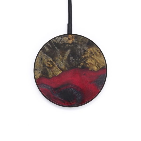 Circle Wood+Resin Wireless Charger - Joana (Artist Pick, 613074) For Sale