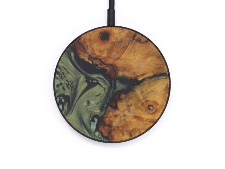 Circle Wood+Resin Wireless Charger - Normand (Artist Pick, 612569) Hot on Sale