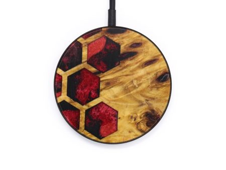 Circle Wood+Resin Wireless Charger - Laraine (Pattern, 610445) Online now