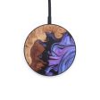 Circle Wood+Resin Wireless Charger - Jaleah (Artist Pick, 611894) Hot on Sale