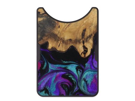 Alloy Wood+Resin Wallet - Zackary (Artist Pick, 613348) For Sale