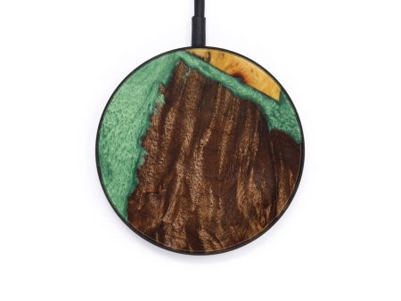 Circle Wood+Resin Wireless Charger - Loren (Mosaic, 610463) Cheap