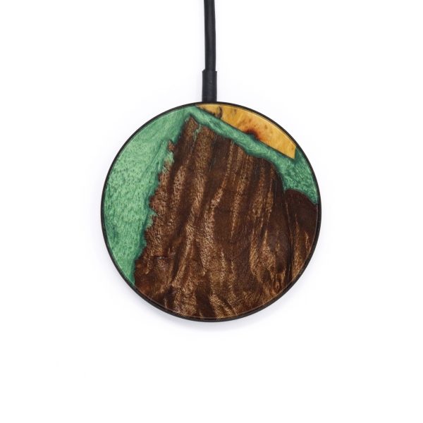 Circle Wood+Resin Wireless Charger - Loren (Mosaic, 610463) Cheap