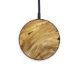 Circle Burl Wood Wireless Charger - Brandyn (Buckeye Burl, 612497) Fashion