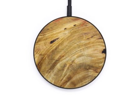 Circle Burl Wood Wireless Charger - Brandyn (Buckeye Burl, 612497) Fashion