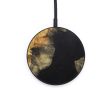 Circle Wood+Resin Wireless Charger - Andy (Pure Black, 610161) Supply