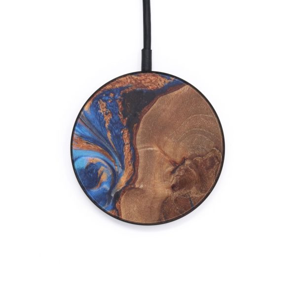 Circle Wood+Resin Wireless Charger - Colby (Artist Pick, 611866) Online