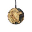 Circle Wood+Resin Wireless Charger - Gena (Dark Green, 616360) Fashion