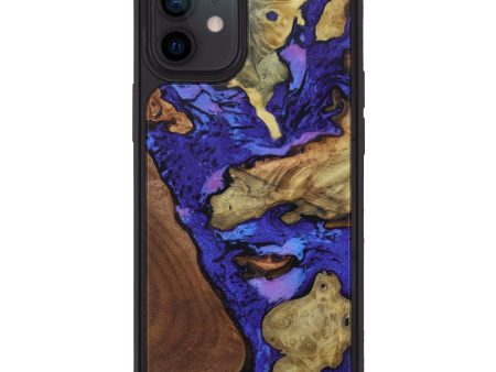 iPhone 12 Wood+Resin Phone Case - Abril (Mosaic, 613152) Online