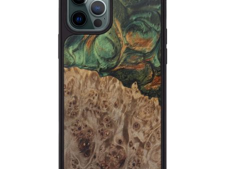 iPhone 12 Pro Max Wood+Resin Phone Case - Calliope (Artist Pick, 613716) Online